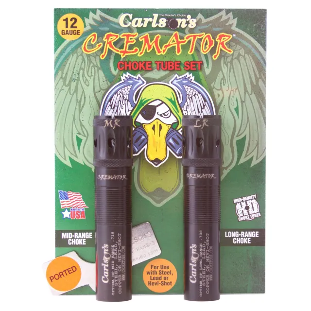Buy Carlson Cremator Ported Beretta Optima HP 12 Gauge 2-Pack Choke Tubes online