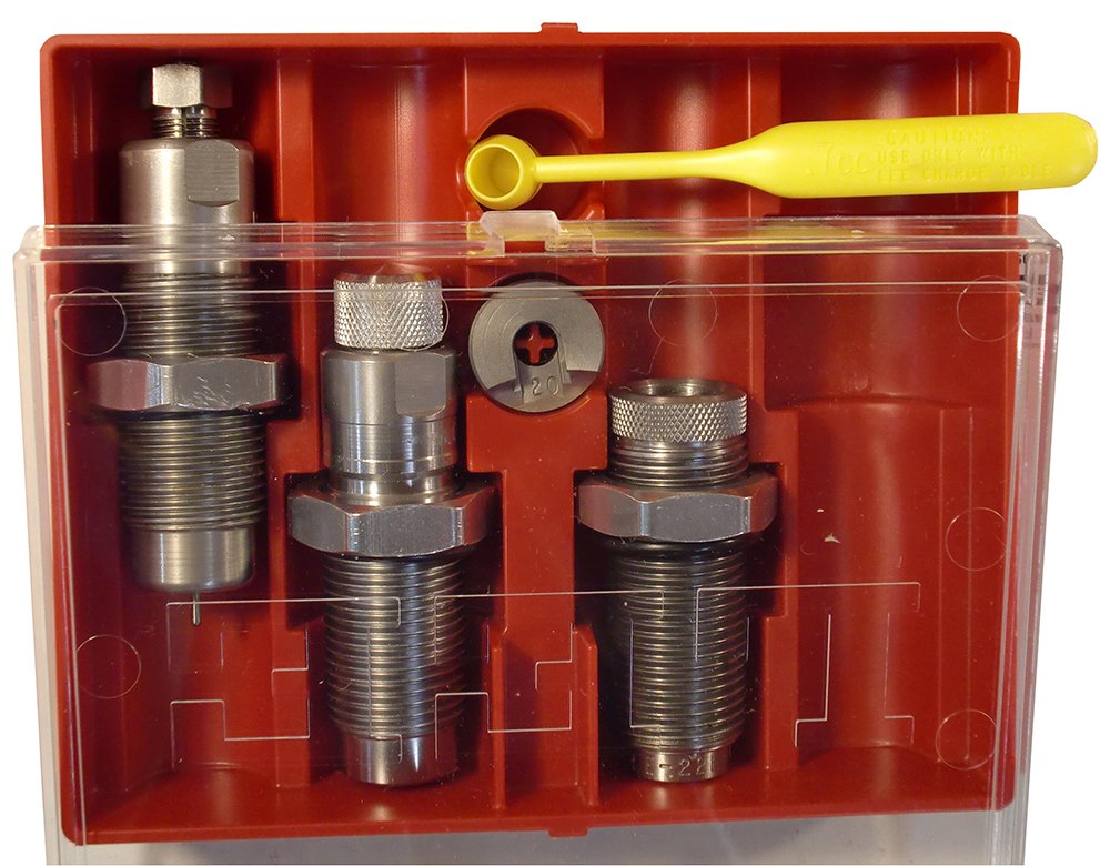 Lee Precision 90539 Pacesetter 3-Die Set 300 Win Mag w/Shell Holder - Lee Precision - 300 WIN MAG