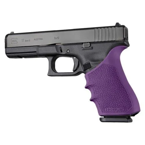 Hogue 17026 HandAll Beavertail Grip Sleeve Purple Cobblestone Rubber - Hogue