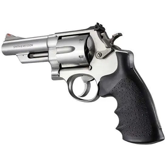 Hogue 29000 Monogrip Black Rubber Grip for S&W N Frame Square Butt - Hogue