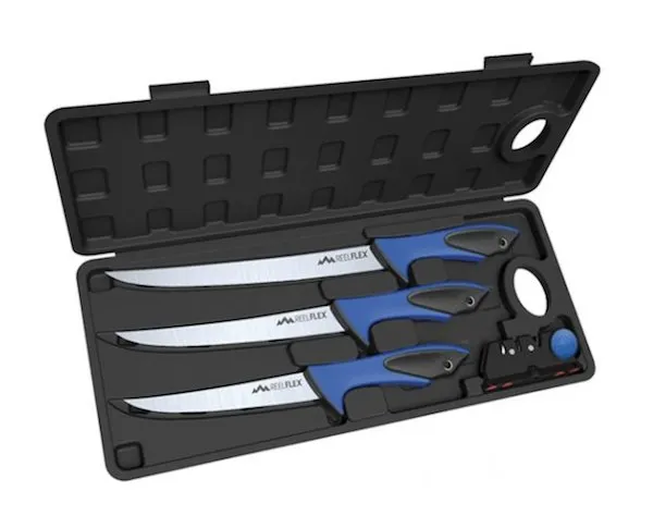 Outdoor Edge Reel Flex Pak Fillet Set German Stainless Steel Hard Case - Outdoor Edge for sale at Smoke Wagon Firearms