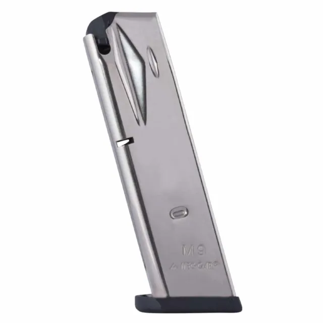 Buy Mec-Gar MGPB9215N OEM Nickel Detachable 15rd 9mm Luger for Beretta 92FS online