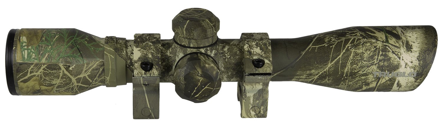 TRU Ball 4x32 Compact Crossbow Scope Camo Multi-Coated Optic - TRU Ball