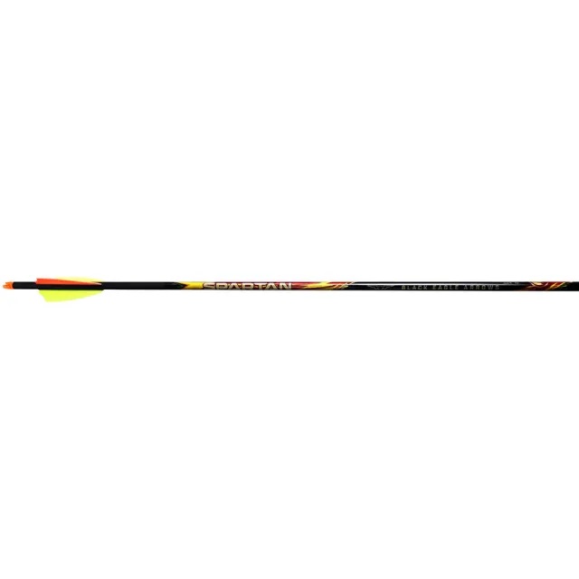 Black Eagle 33858 Spartan Arrows .003 400 2.5" Shield Cut 6-Pack - Black Eagle