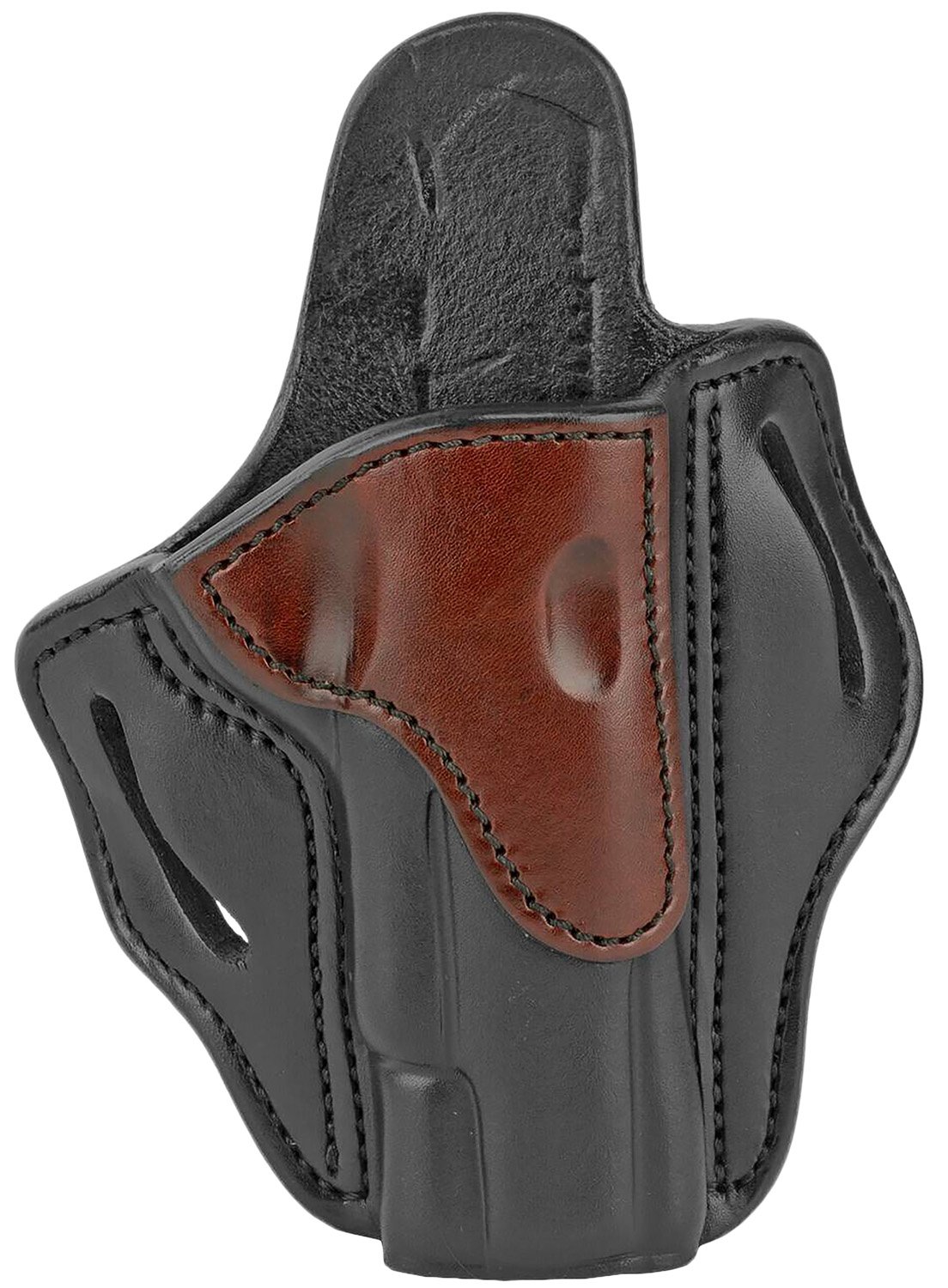 1791 Gunleather BH1-BLB-R Belt Holster, Brown/Black, RH, 1911 4" & 5" - 1791 Gunleather
