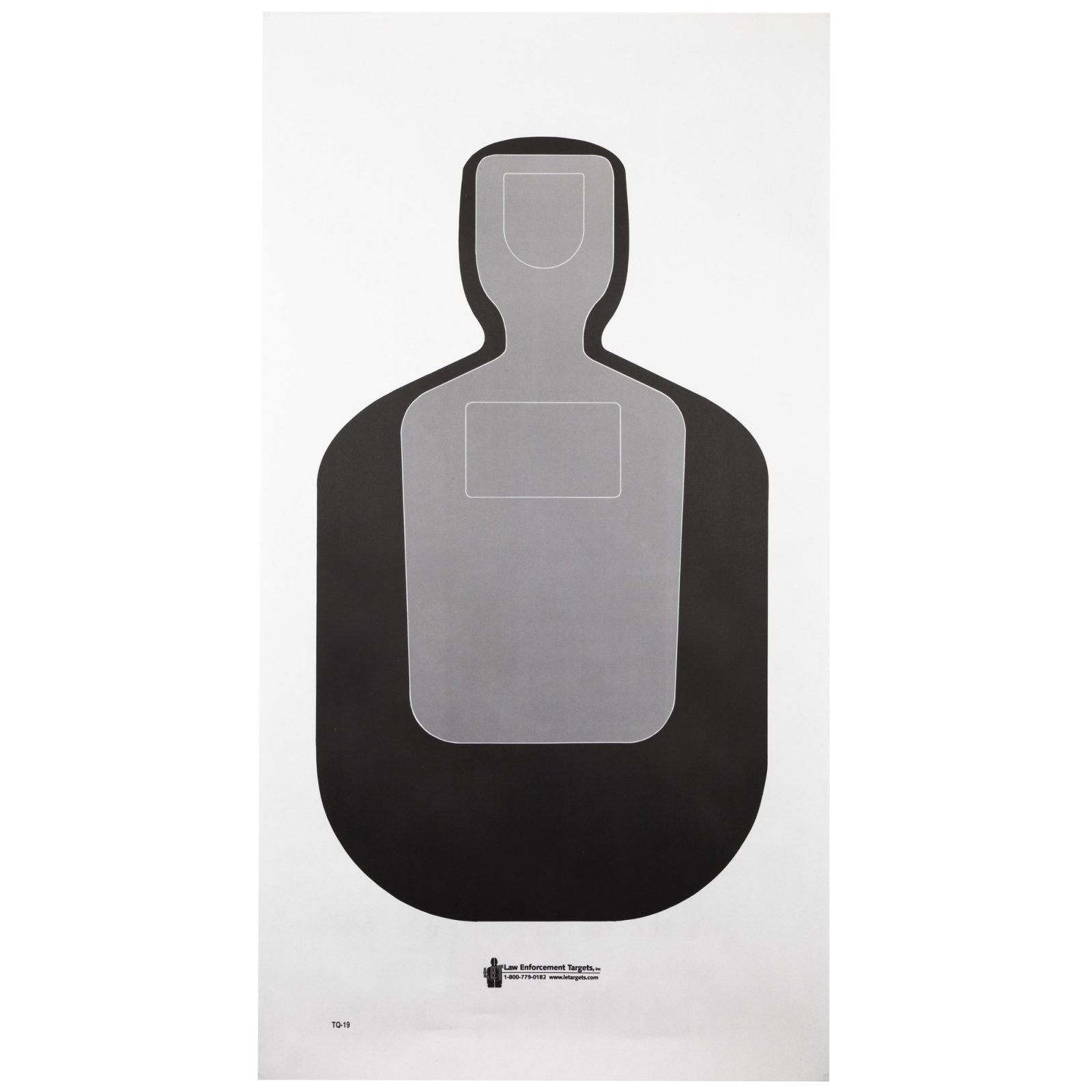 Buy Action Target TQ19100 25-Yard Silhouette Paper Target 24"x45" 100 Pack online