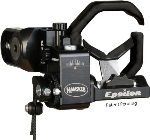 Hamskea Epsilon Arrow Rest 213882 LH Universal Bracket Black - Hamskea Archery