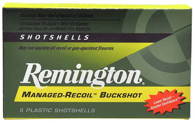 Buy Remington Ammunition 20282 Managed Recoil Buckshot 12Gauge 2.75"... online