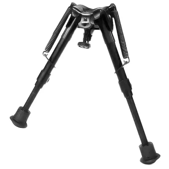 Harris 1A2-BR2 Bipod, Solid Base, Self-Leveling, 6-9 Inch Adjustable Legs