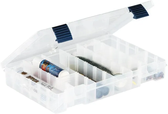 PLANO 2-3600 ProLatch Transparent 6-21 Adjustable Compartments 11 In
