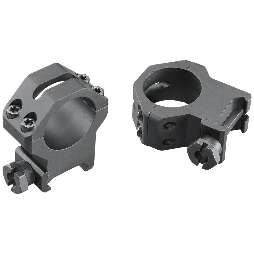 Weaver 99513 Tactical Picatinny Ring 1" XHigh Matte Black 4 Torx Screws - Weaver