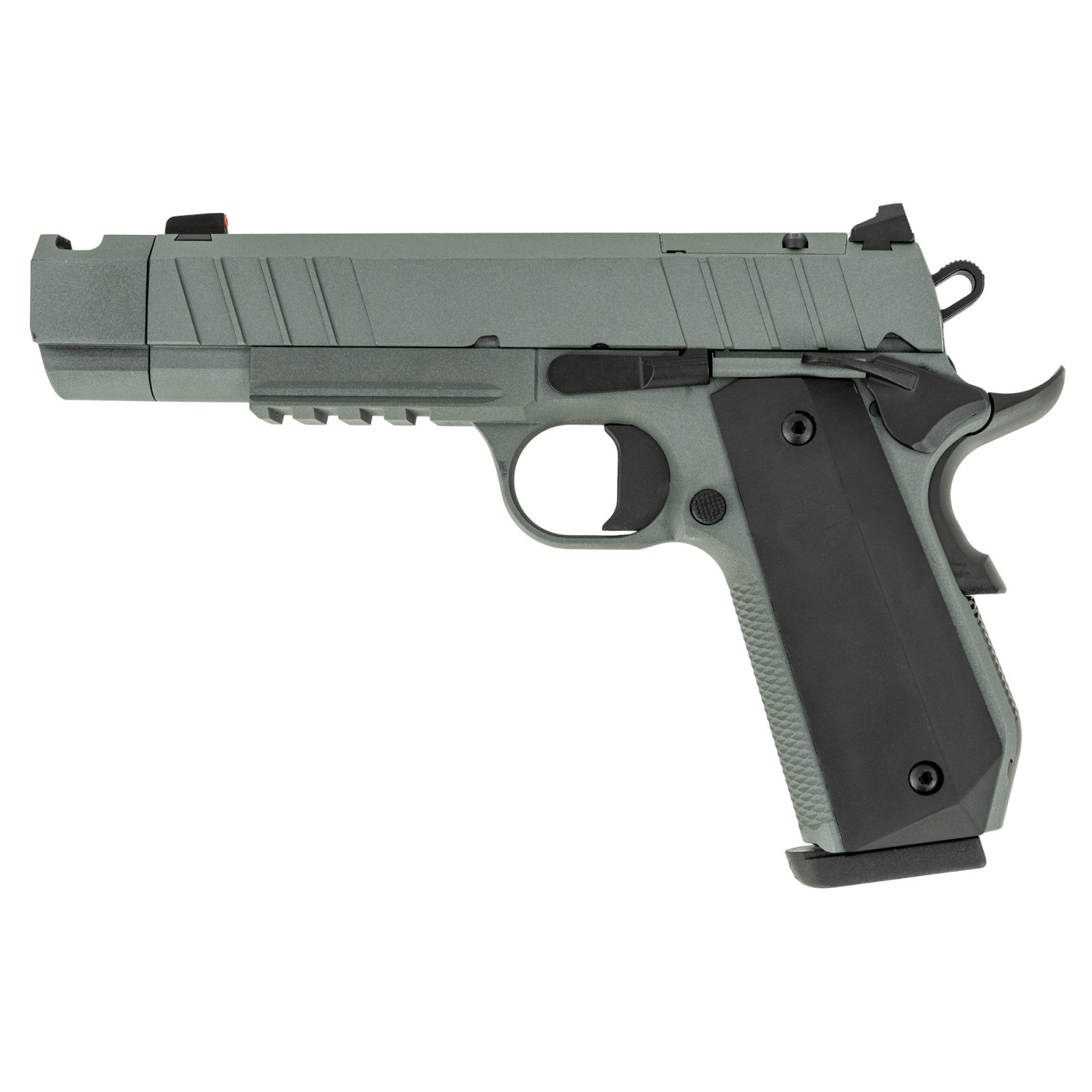 TISAS 1911 Nightstalker 9mm 4.25 Night Sights Grey - TISAS - 9mm