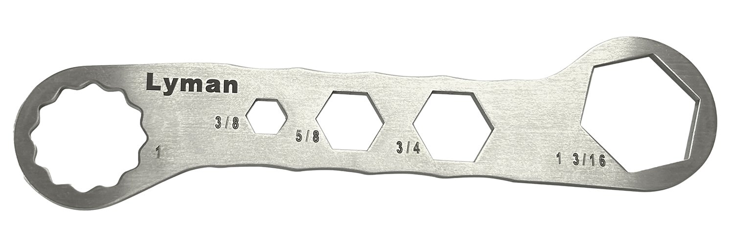 Lyman Brass Smith Die Wrench Stainless Steel Fits All Die Nuts - Lyman