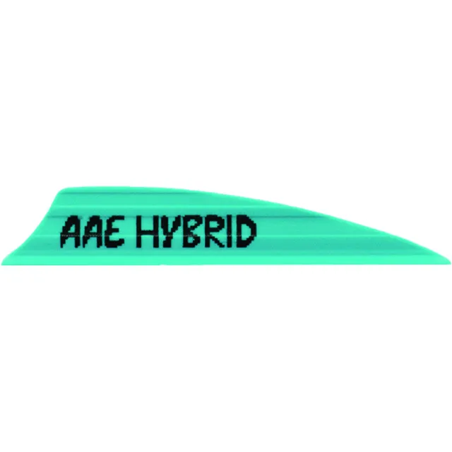 Buy AAE Hybrid 2.0 Shield Cut Vanes Teal 50 pk. online