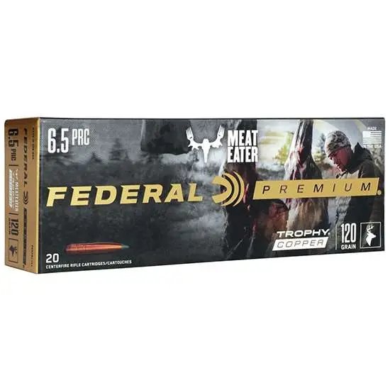 Buy Federal Premium Trophy Copper 6.5 PRC 120 Grain P65PRCTC1 online
