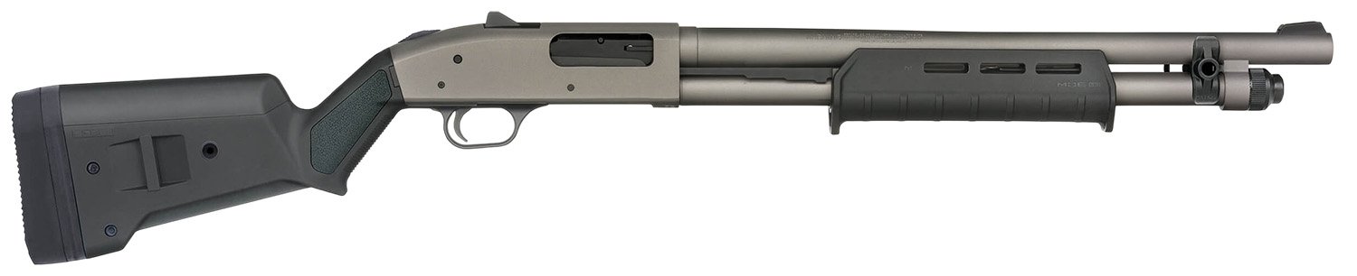 Buy Mossberg 50795 590A1 12 Gauge Shotgun 6+1 Tungsten Grey Magpul Stock online