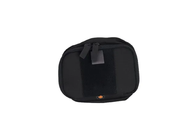 Eleven 10 Zipper Med Pouch v2 4x6 Black Medical Organizer - Eleven 10