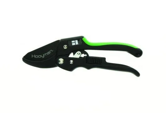 Hooyman 1099080 Ratchet Pruner with Ergonomic Grip - Hooyman