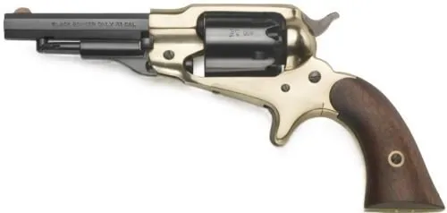 E.M.F 1863 Remington Brass Pocket .31 Cal 3.5 In Octagonal - EMF Company - 31 Caliber