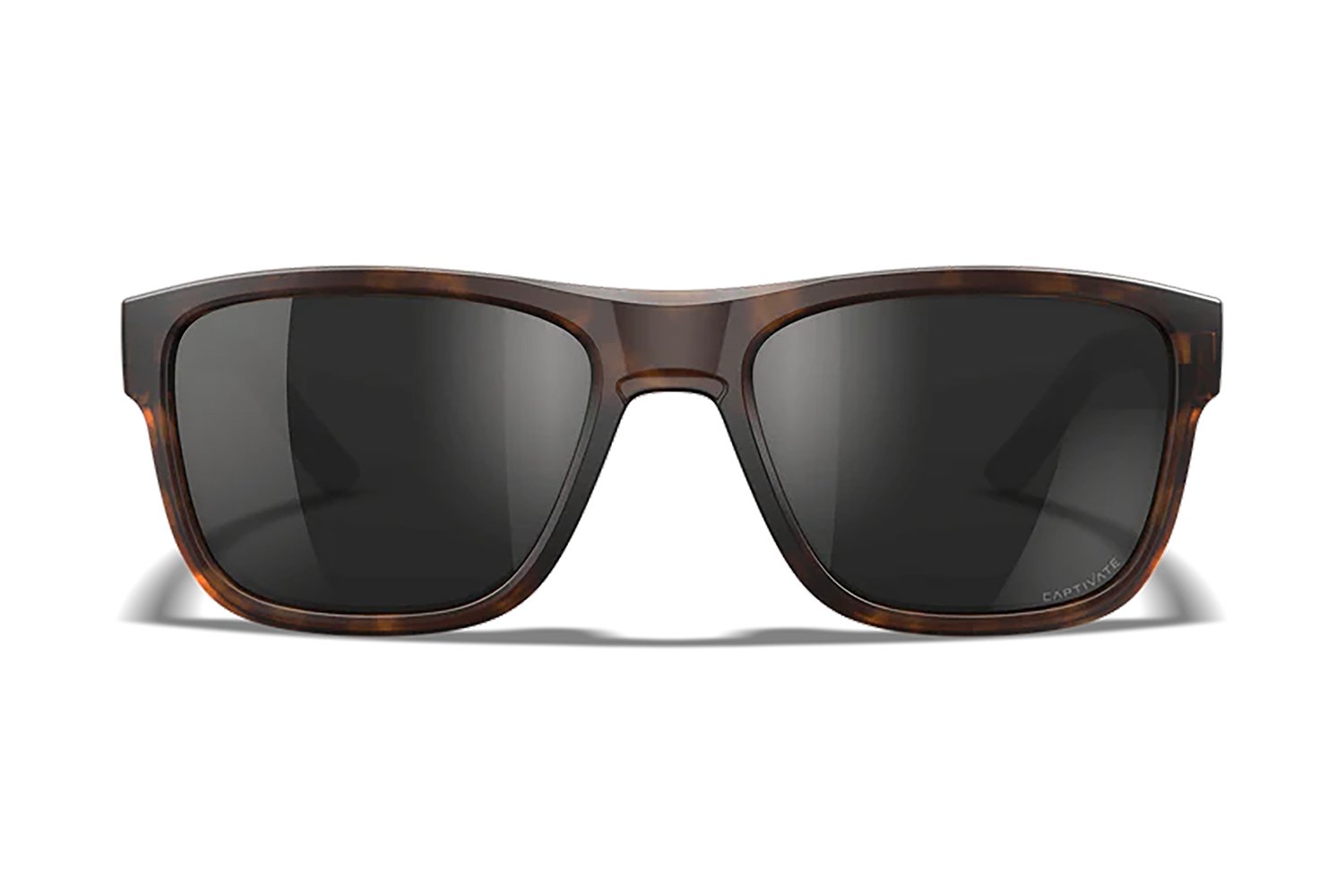 Wiley X Ovation AC6OVN15 Matte Tortoise Frame Black Mirror Lens - WILEY X EYEWEAR