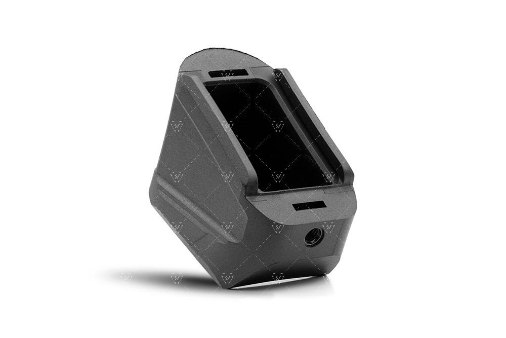 Strike Industries EMPHKVP9 Magazine Plate +5rd 9mm Black for HK VP9 - Strike Industries - 5RD