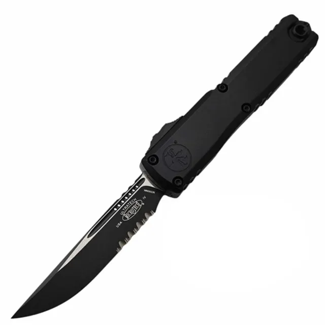Microtech Ultratech G4 3.55 In S/E Black ALU Handle - MICROTECH