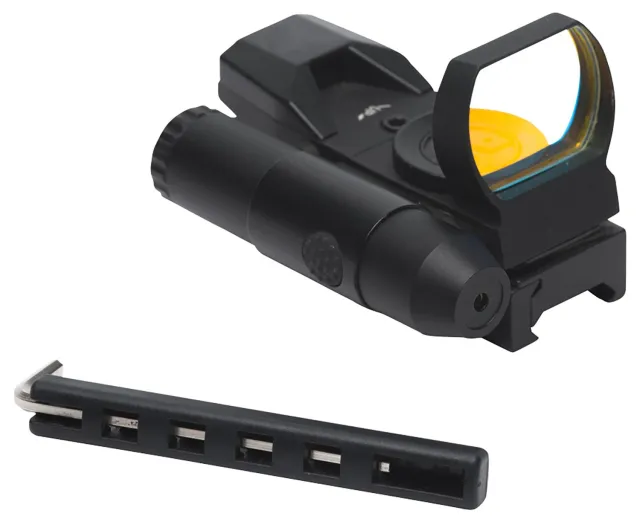 Firefield FF26023 Impact Duo Reflex Sight 1x31mm Red Dot Matte Black - Firefield - 31 MM X 22 MM