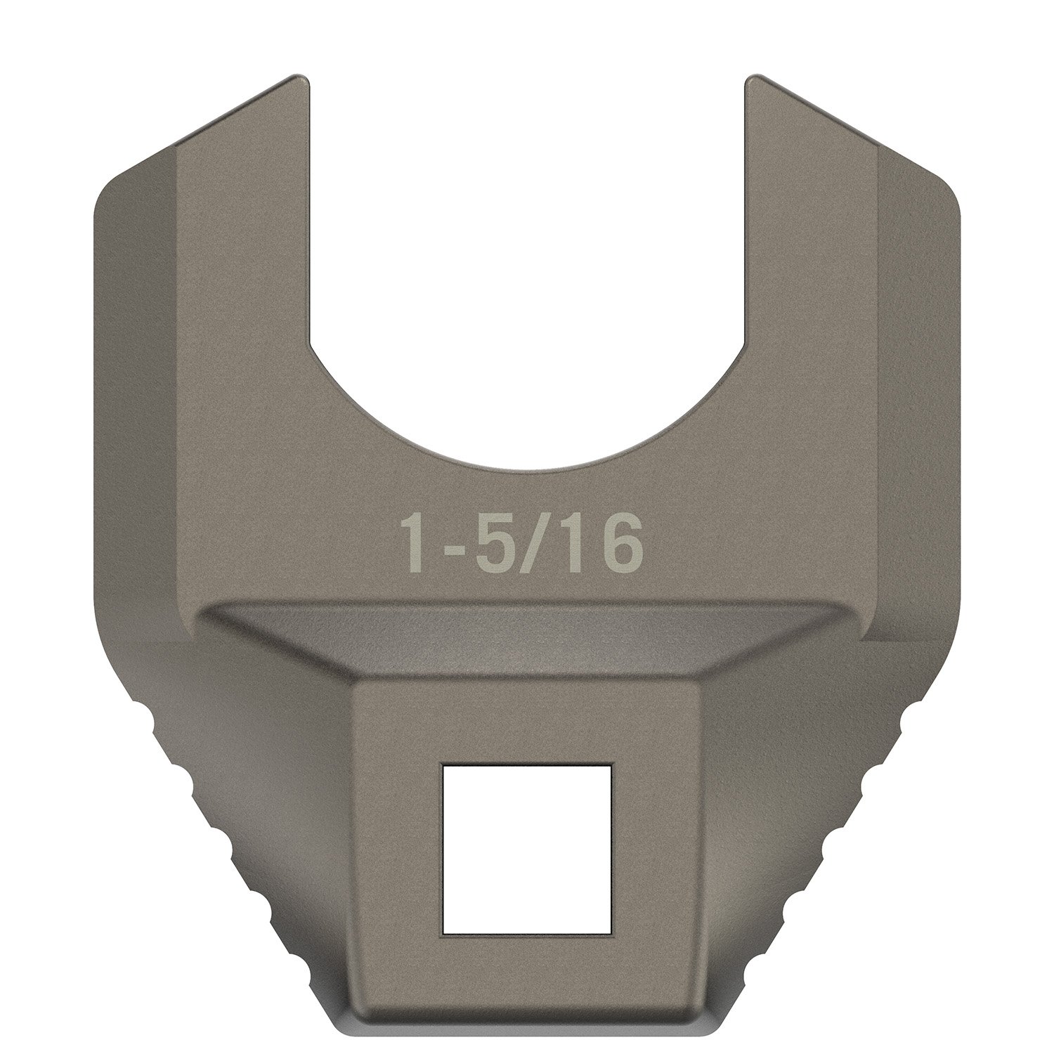 Real Avid Master-Fit 1-5/16 Stainless Steel Wrench: Free-Float Barrel Nut, Titanium Finish, AR-15 Model