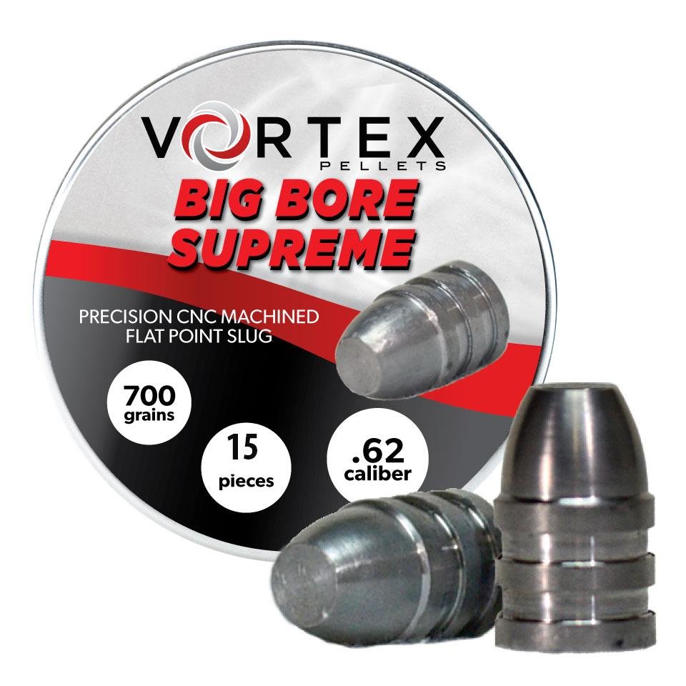 Hatsan HA90632 Vortex Big Bore .62 Cal 700gr Air Rifle Pellets 15ct - Hatsan