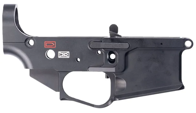 Patriot Ordnance Factory 00626 Gen4 5.56 Stripped Lower Receiver Black - POF USA - 5.56