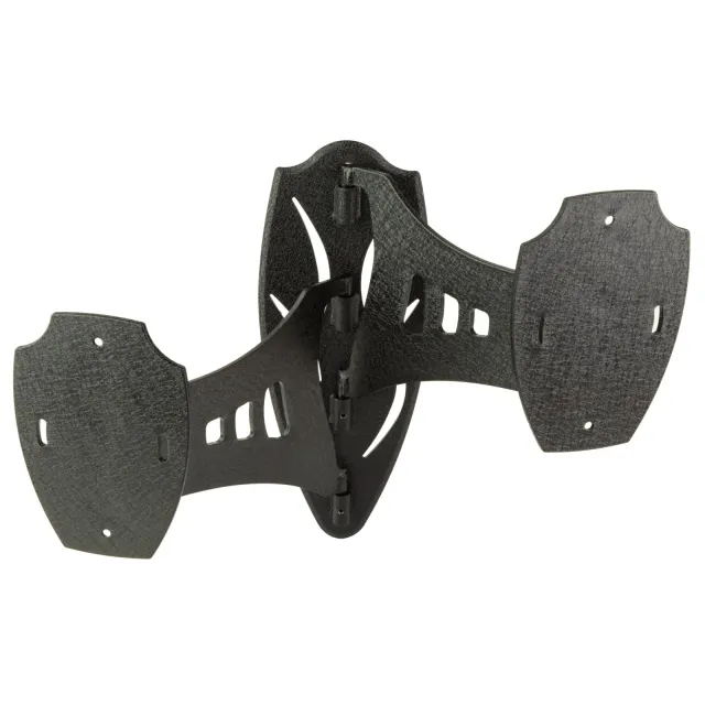Skull Hooker Dual Shoulder Mount Black Finish SKH-DSM-BLK - Skull Hooker