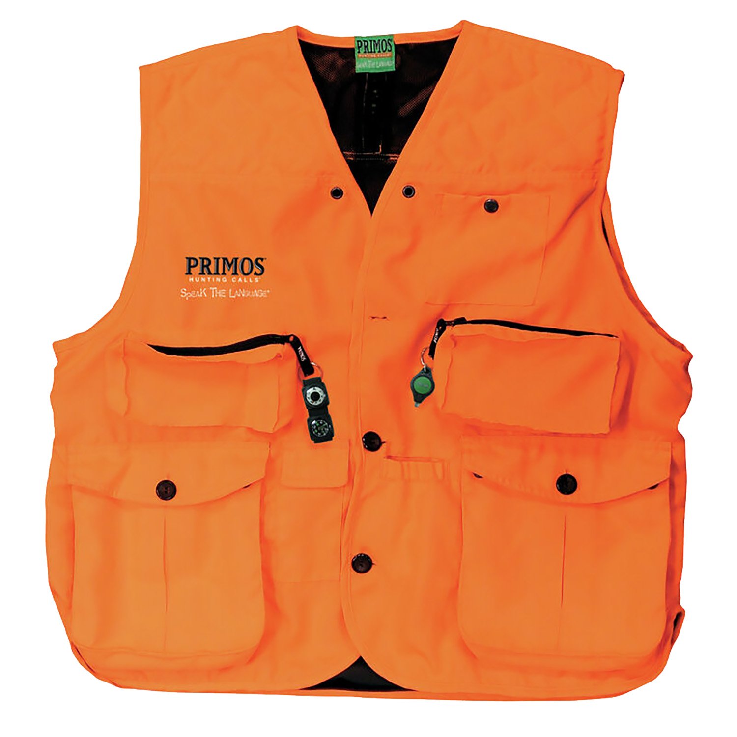 Buy Primos 65704 Gunhunter Vest Blaze Orange 2XL Waterproof Design online