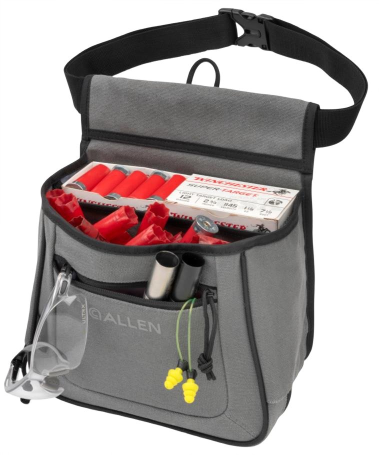 Allen 8409 RIVAL DBL COMPRTMNT SHELL BAG GRY - ALLEN