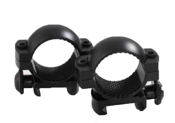 Traditions A791DS Scope Ring Set Weaver Medium 1" Tube Matte Black - Traditions Performance Firearms - 1"