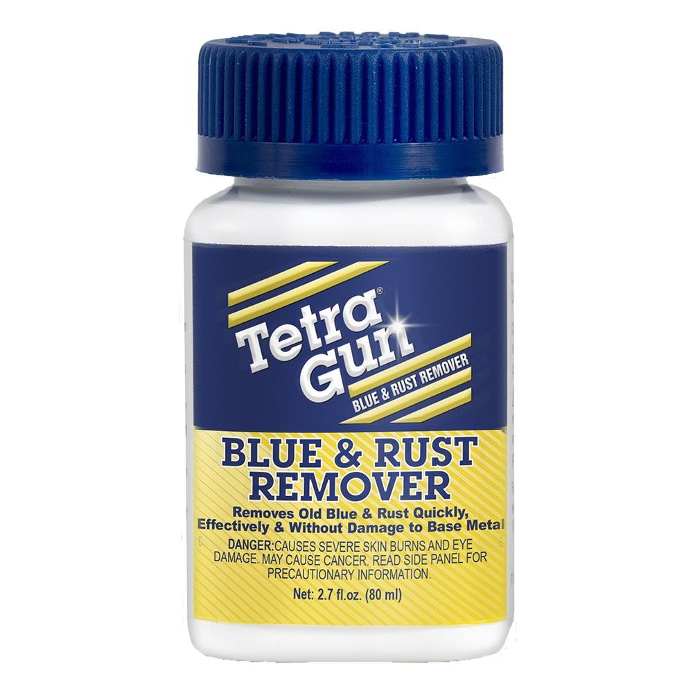 Buy Tetra Gun Blue & Rust Remover, 2.7 oz - Fast-Acting, Easy-to-Use, Ideal on Tools, Gauges, Precision Equipment online