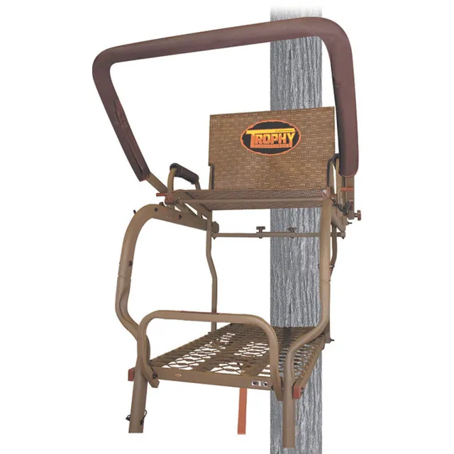 Trophy Ridge TL106 Mountaineer Single Ladderstand 20 ft - Trophy Ridge