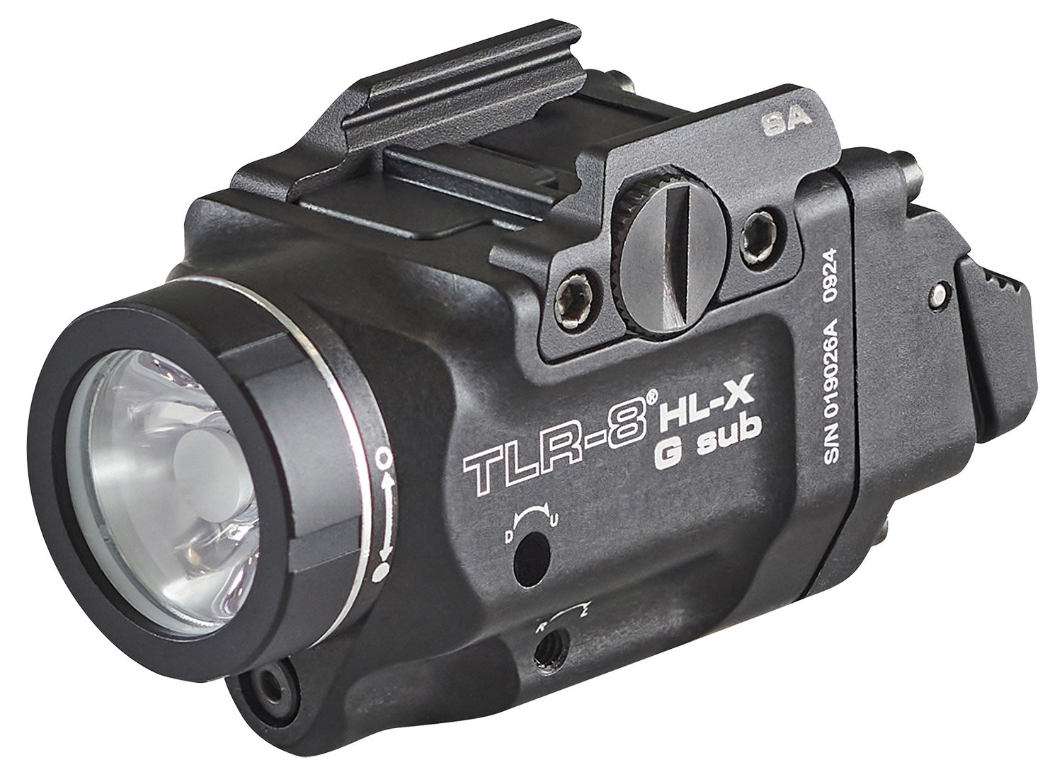 Streamlight 69479 TLR-8 Black Aluminum 500 Lumens Green Laser Hellcat - Streamlight - 500 LUMENS