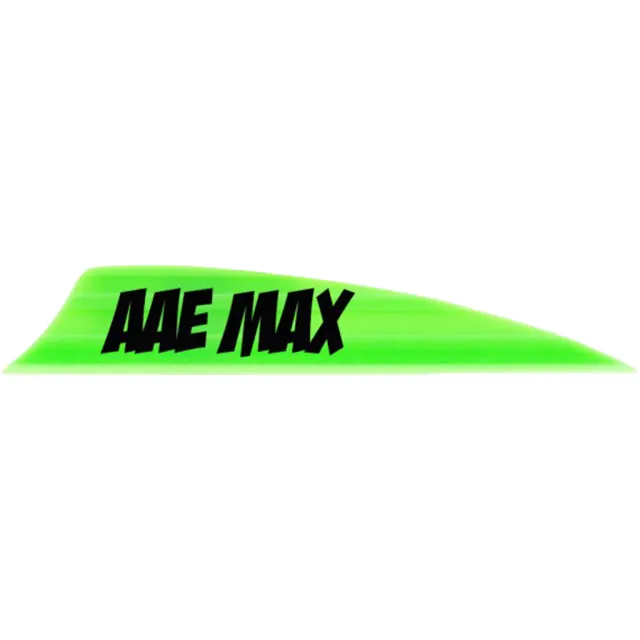 Buy AAE Max 2.0 Shield Cut Vanes Bright Green 50 pk. online