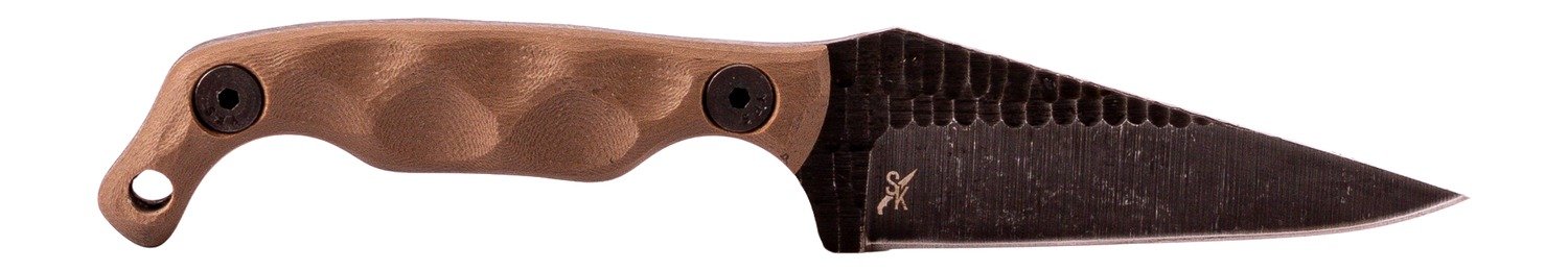 STROUP MINIFDEG10 FDE Flat Dark Earth Acid Etched 3.5In Finish - STROUP