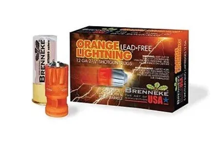 Brenneke SL-122OLN 12GA 2 3/4" 2/3 OZ Slugs 1640 FPS 5RD Box