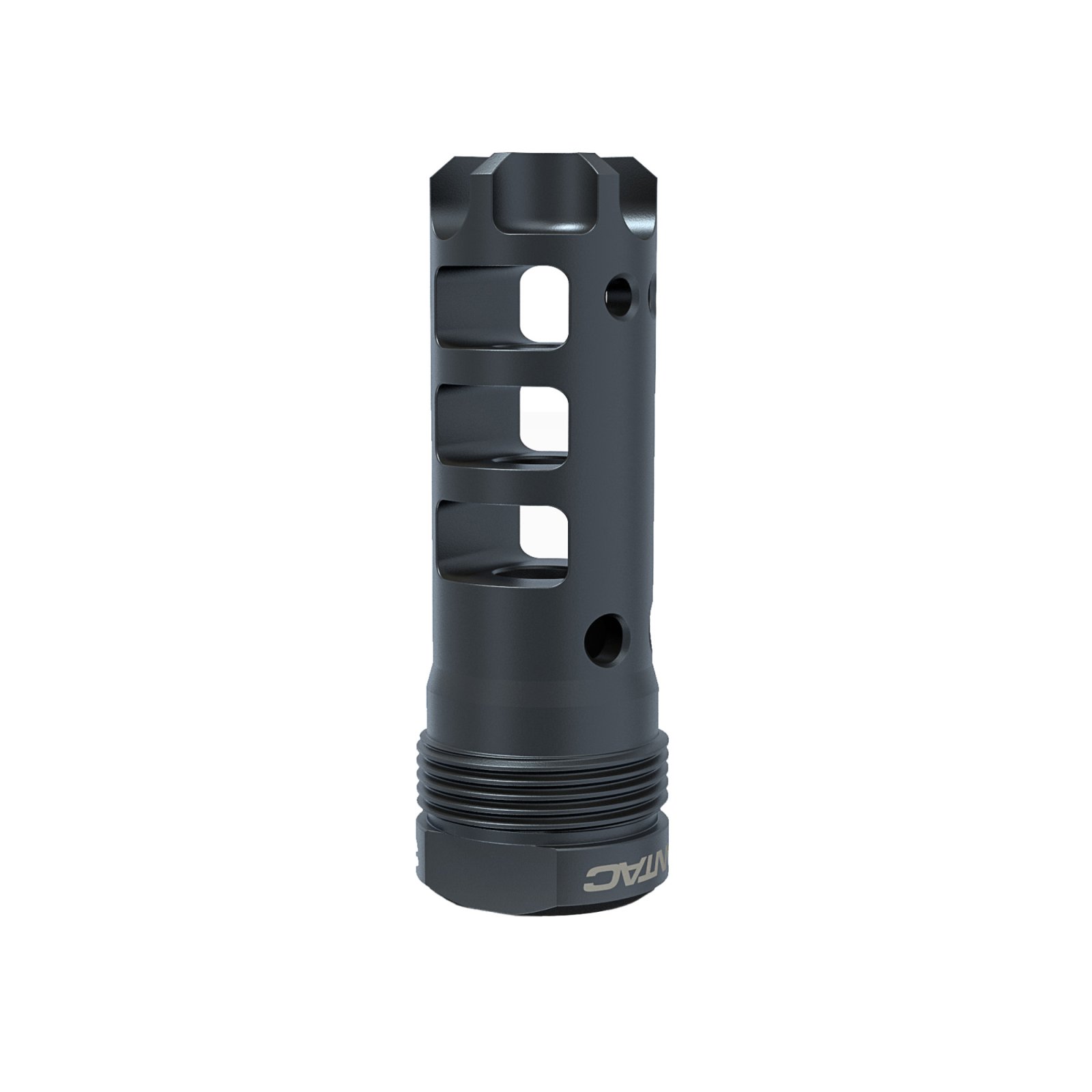 Lantac Dragon Muzzle Brake 9mm 1/2-28 Plan B Long DGN9MMB-PBL - Lantac - 9MM
