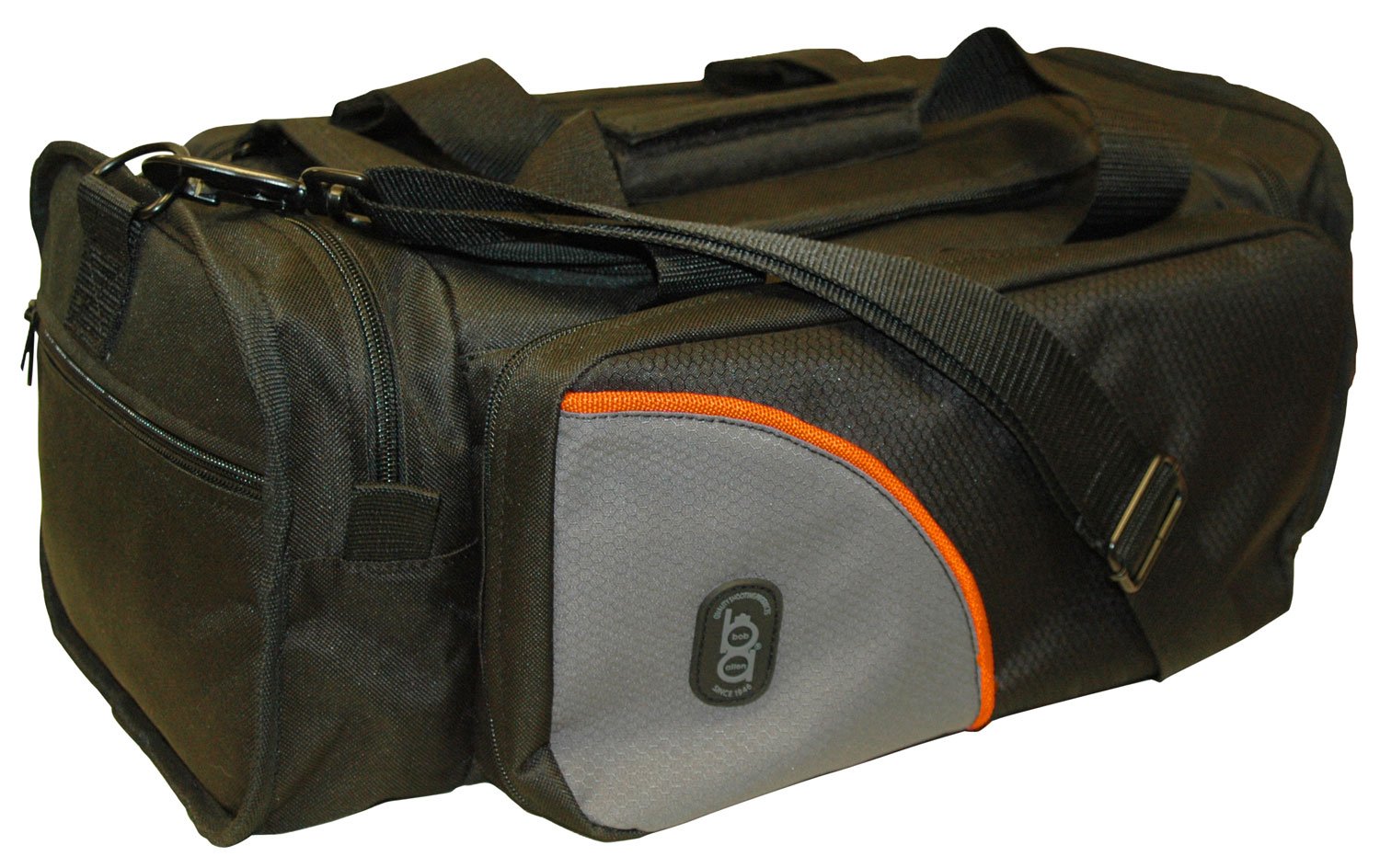 Buy Bob Allen BA450 Club Range Bag Black Ripstop Nylon Holds 2 Handguns online