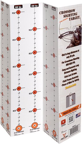 30-06 Outdoors CST-1 Crossbow Sighting Target 20 Yards 280-500 fps - 30-06 Outdoors