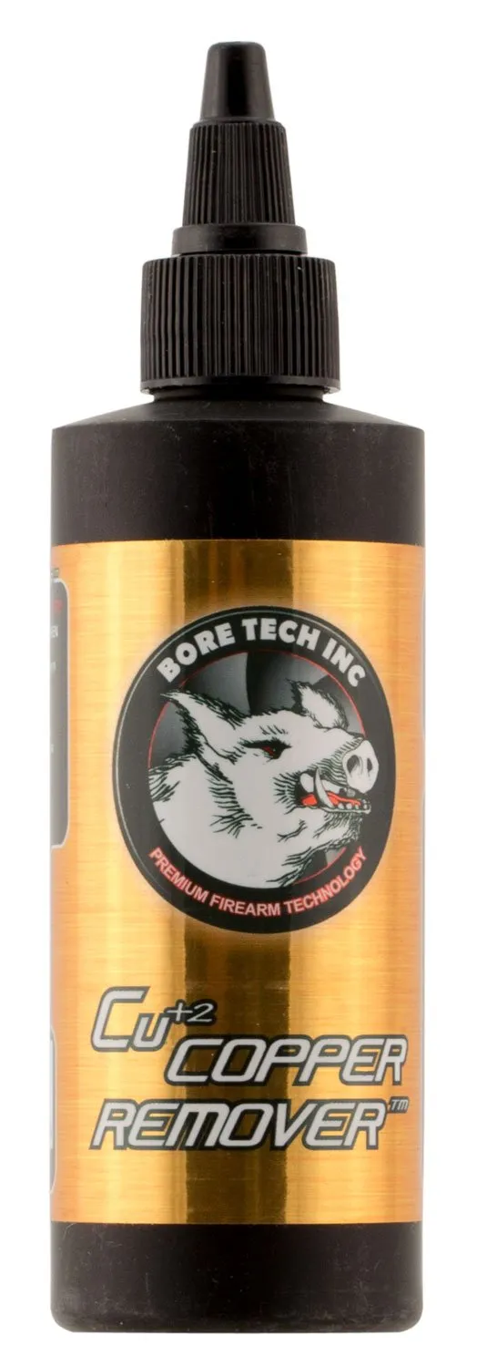 Bore Tech BTCU26004 Cu+2 Copper Remover 4 oz Ammonia-Free Cleaner - Bore Tech - 4 OZ for sale at Smoke Wagon Firearms