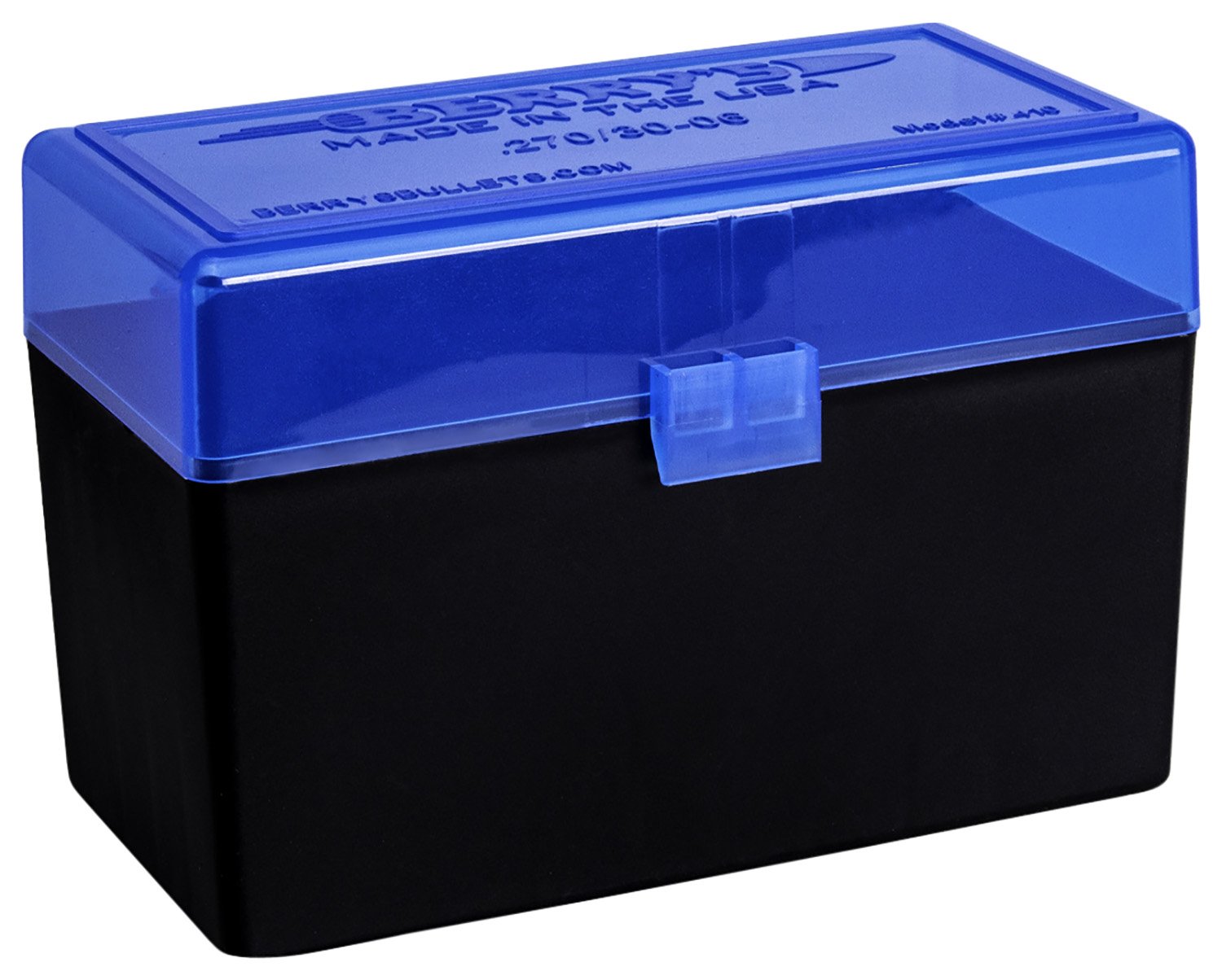 Berrys Ammo Box #409 - .243/.308 Cal 50/Rd Blue/Bl - Berry's Mfg