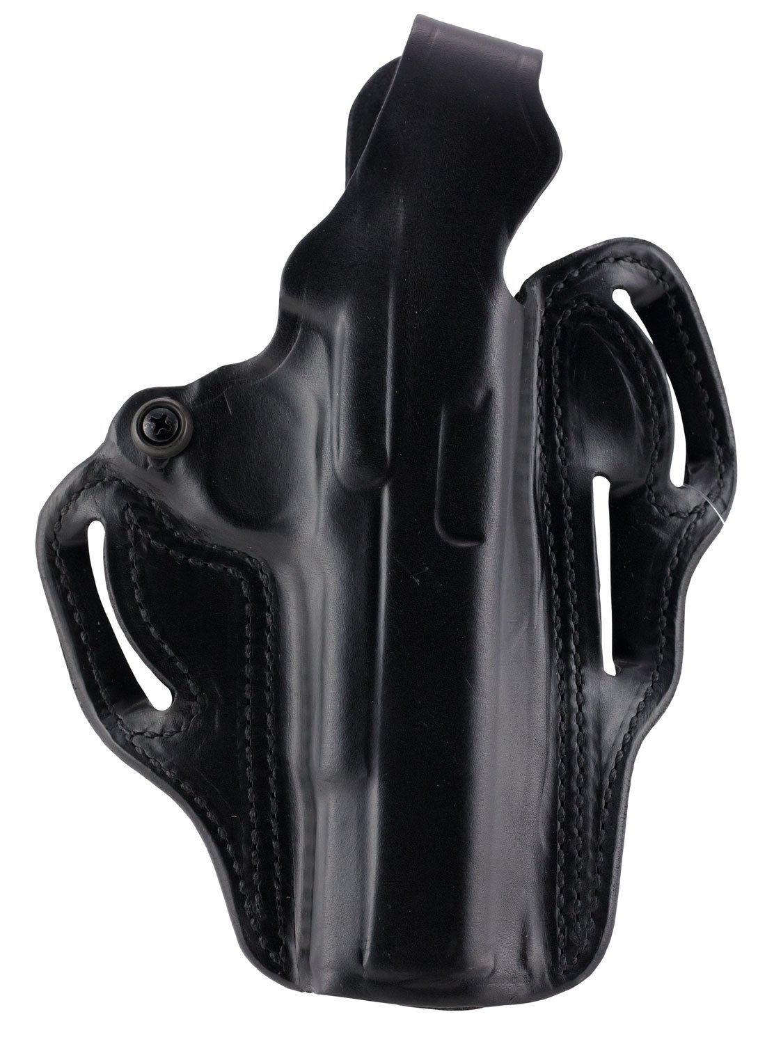 Buy DeSantis 001BAB2Z0 Thumb Break Scabbard OWB Black Leather Holster Glock 17/22/31 online