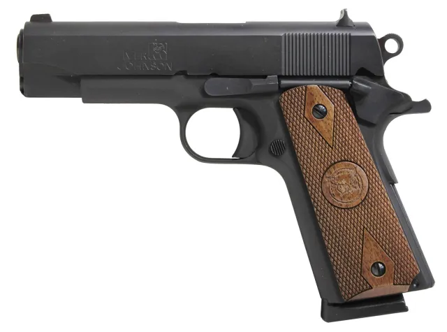 Iver Johnson Arms 1911 Falcon Commander Pistol: Matte Blue, .45 ACP