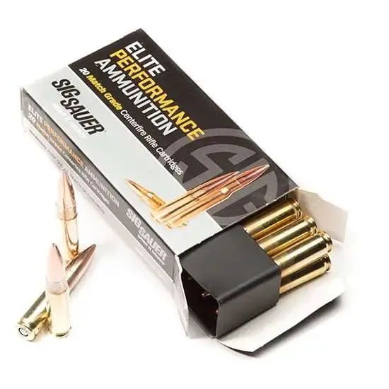 Sig Sauer E223M120 Marksman 223 Rem 77 gr OTM Ammo - Sig Sauer - 223 Rem