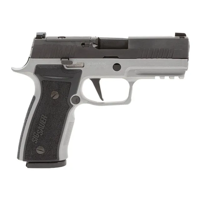Sig Sauer P320 AXG Carry 9mm Luger 3.9in. Barrel 10rd - Black-Gray (3...