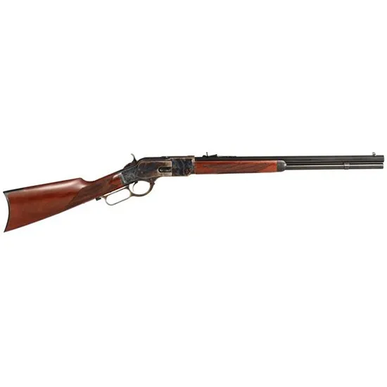 TAYLORS & COMPANY 1873 .45LC 20in 10rd Checkered Straight Rifle - Taylor's & Company - .45 LC